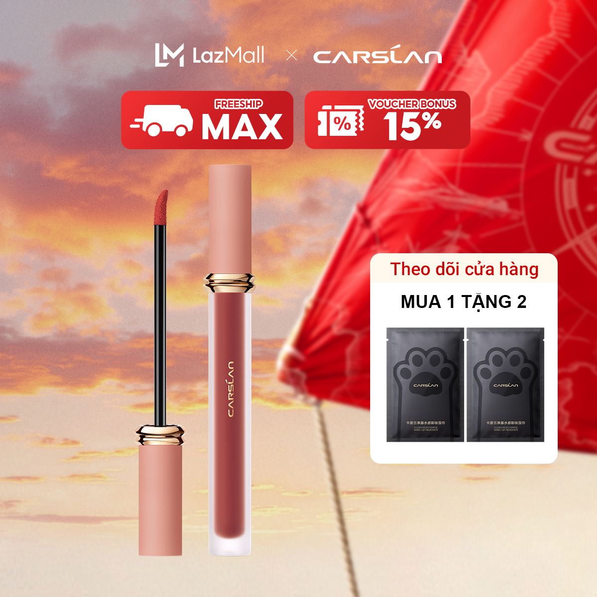 Son bóng Carslan Sweet Kissed 1.7g