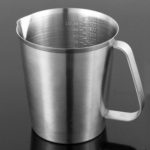Ca đong inox 304 pha chế trà sữa loại tốt 2000ml