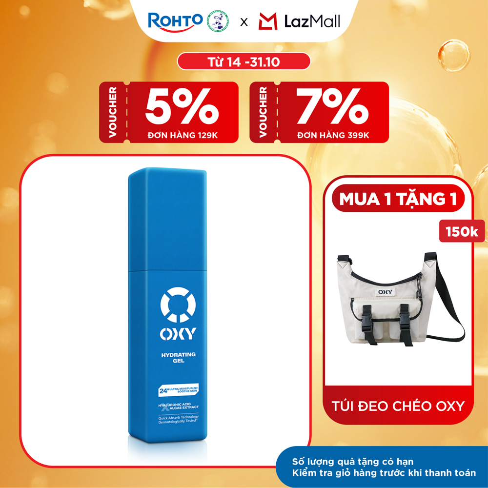 Kem dưỡng ẩm cho nam dạng gel Oxy Hydrating Gel 50ml