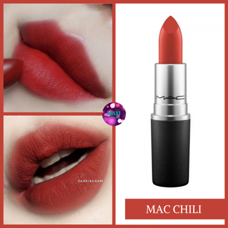 Son mac chili 602 màu đỏ gạch thời thượng, chấp mọi màu da