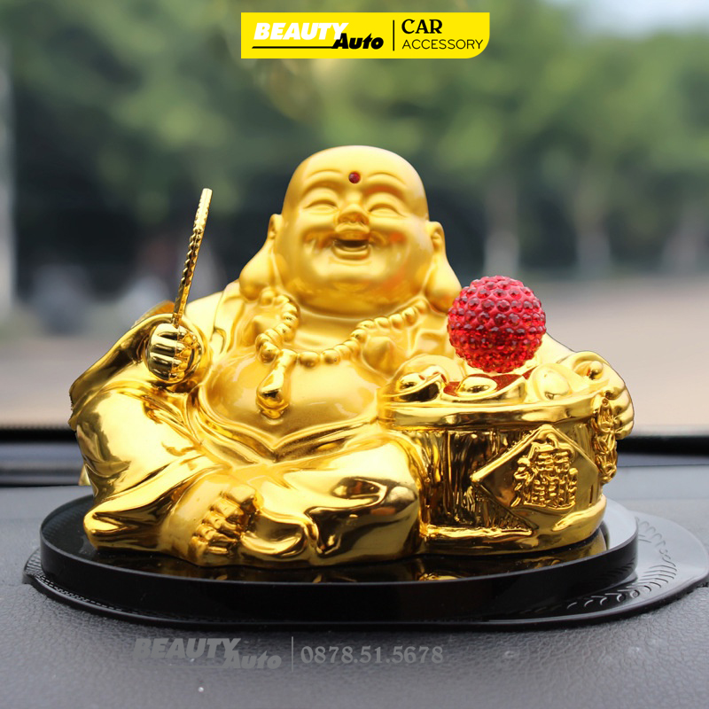 Tượng Phật Di Lặc Đặt Taplo Xe Hơi, Ô Tô Hàng Cao Cấp Mang Lại Tài Lộc, Bình An Trên Mọi Nẻo Đường [Kèm Video Thực Tế]