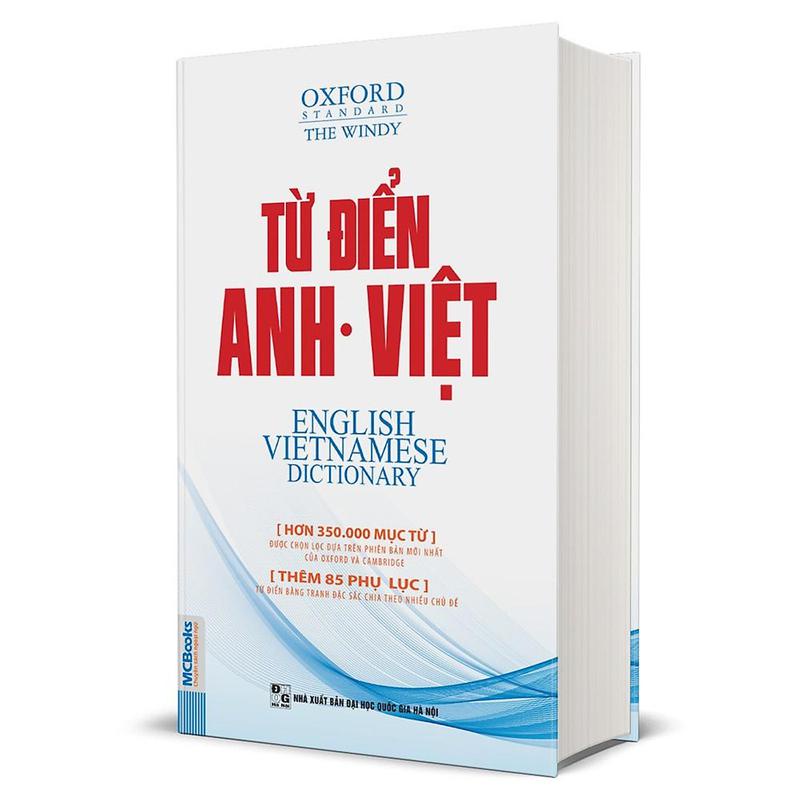 Từ Điển Anh Việt Phiên Bản Bìa Mềm Màu Trắng - OXFORD Standard