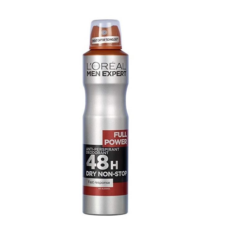 Xịt khử mùi dành cho nam loreal men expert 48h full power 150ml
