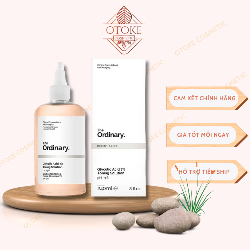 (Bill CANADA) Toner tẩy da chết 240ml Glycolic Acid 7% Toning Solution The Ordinary 5.0
