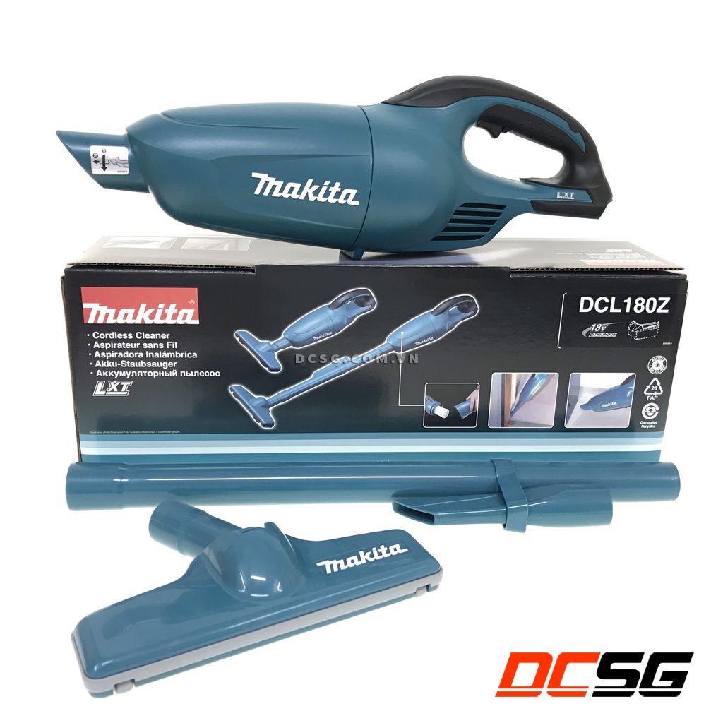 Máy hút bụi dùng pin 18V Makita DCL180Z (không pin sạc) | DCSG
