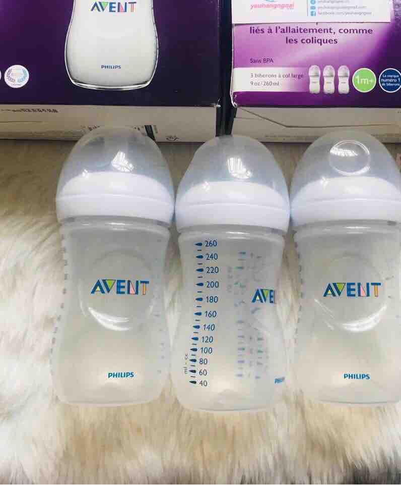 Bình sữa avent natural 330ml