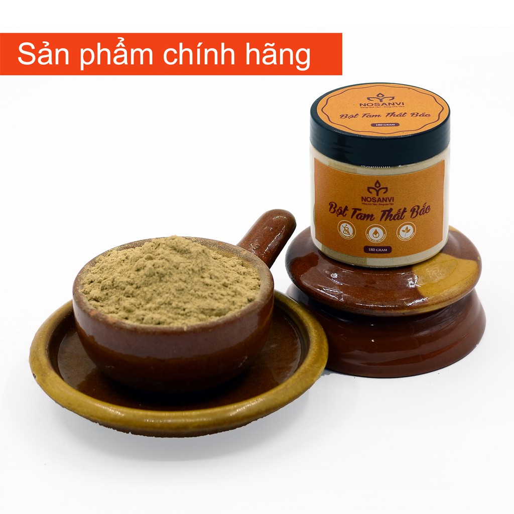 Bột Tam Thất Bắc nguyên chất, xay từ củ to
