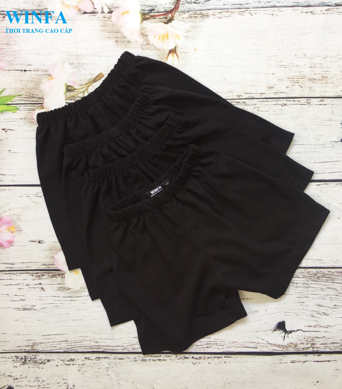 Combo 10 quần thun bé trai màu đen - thun 100% cotton co giãn - mặc ở nhà, đi chơi đều được - quần thun trẻ em cotton
