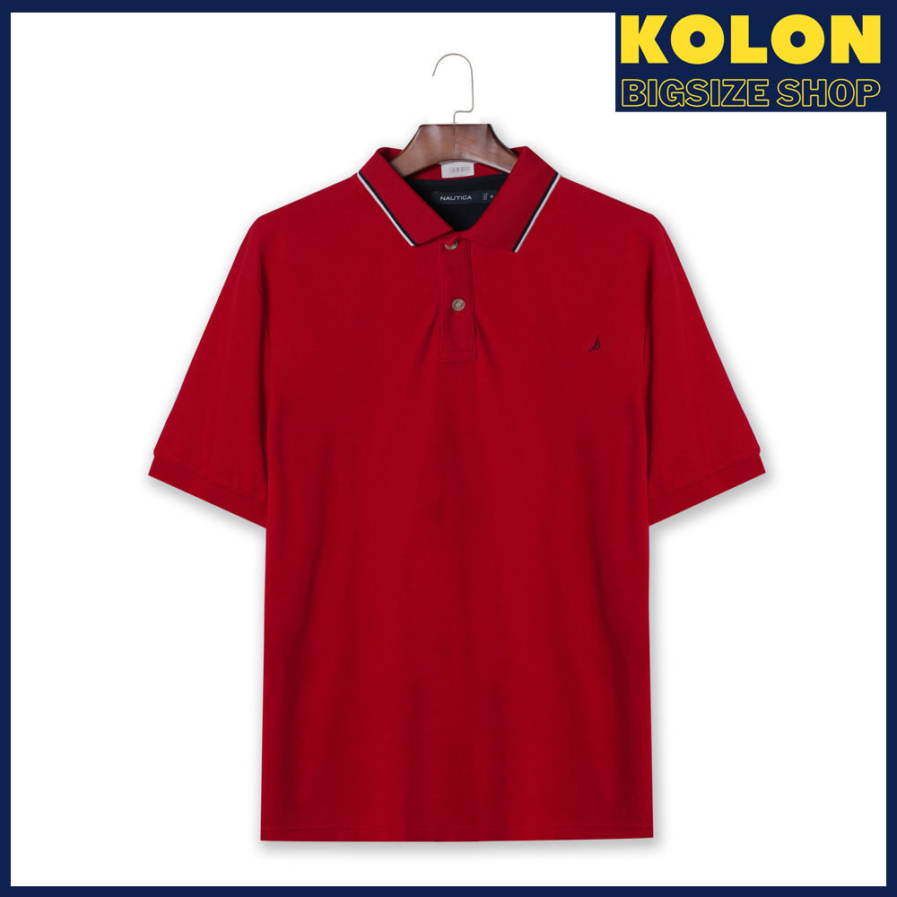 (Size lớn 90kg) Áo thun Polo, Áo thun nam có cổ ngắn tay vải cotton mềm xuất xịn - KOLON BIG SIZE