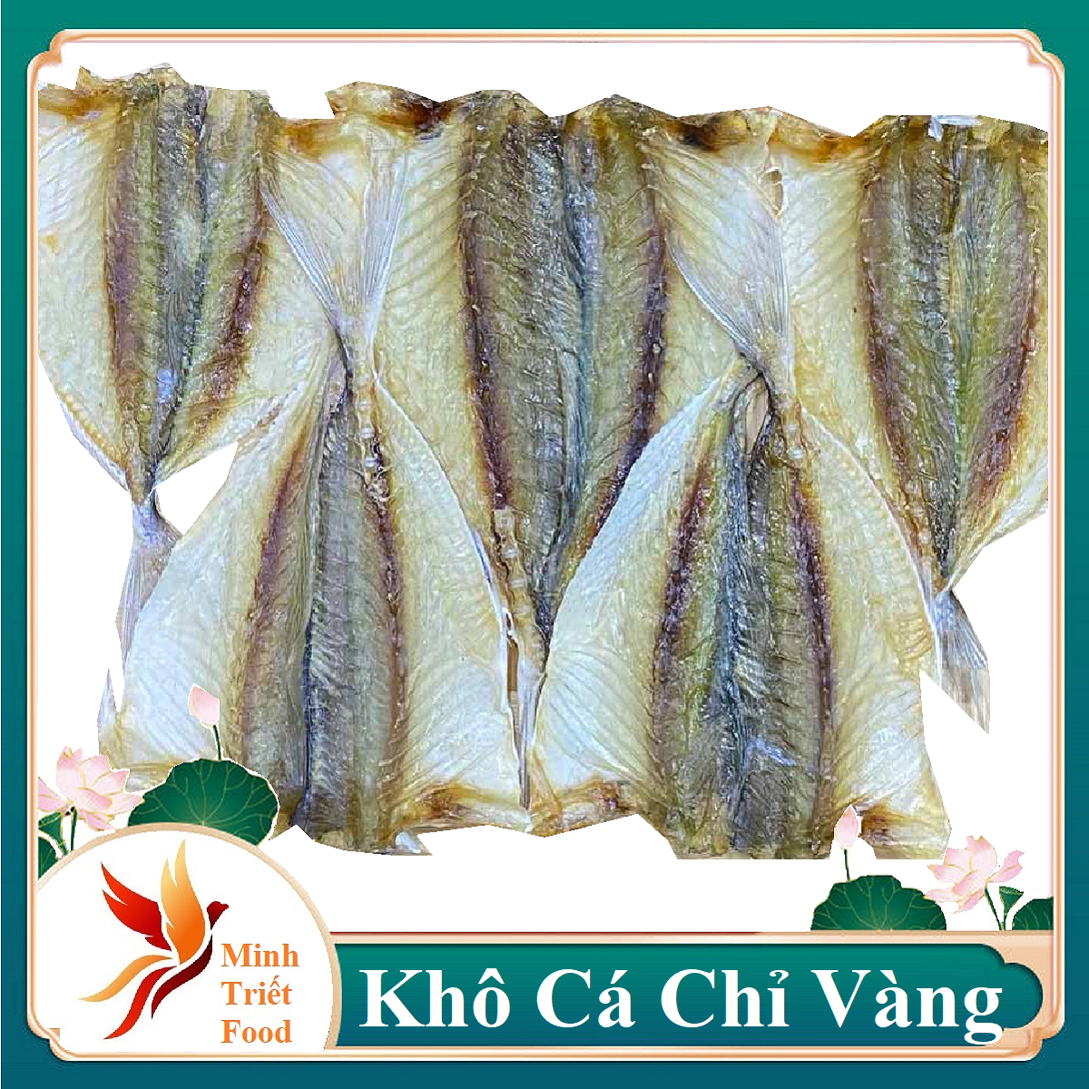 Khô cá chỉ vàng loại ngon đặc biệt không mặn- đặc sản minh triết