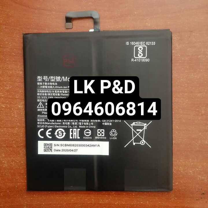 Pin thay thế bn60 cho xiaomi mi pad 4