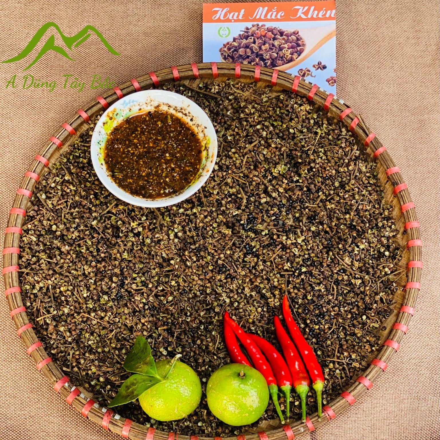 Hạt mắc khén Tây Bắc lᴏại 1 Đặc sản gia vị mắc khén hạt dổi chẩm chéo, hạt mắc kén hạt dổi nếp