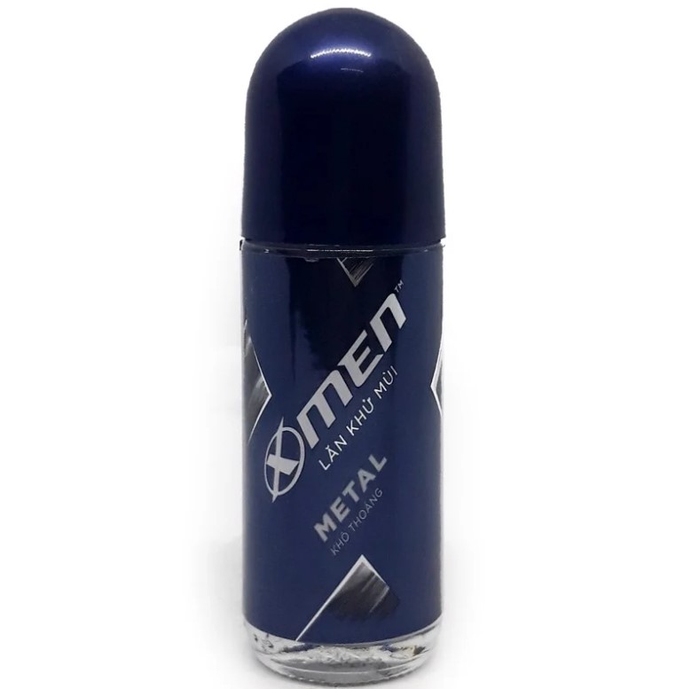 Lăn khử mùi x-men metal & water 50ml hsd còn 2.5 năm