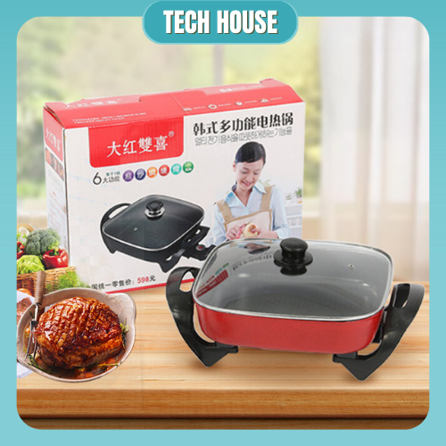 Nồi lẩu điện,chảo điện đa năng Kangchenhe dung tích 4L - 5L