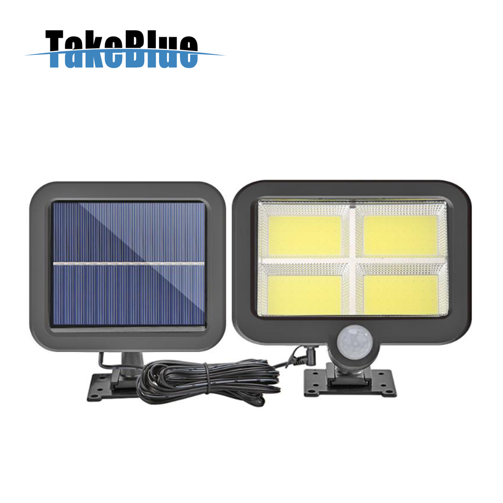 TakeBlue đèn năng lượng mặt trời 128 LED Cảm biến chuyển động - INTL