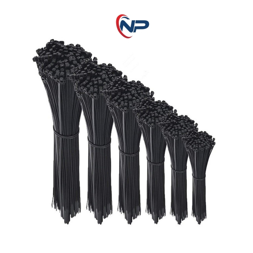 Dây thít nhựa , dây buộc nhựa, dây rút, dây buộc cáp polime trắng đủ size 2.5250mm, 10*500mm, nhatphongsolar