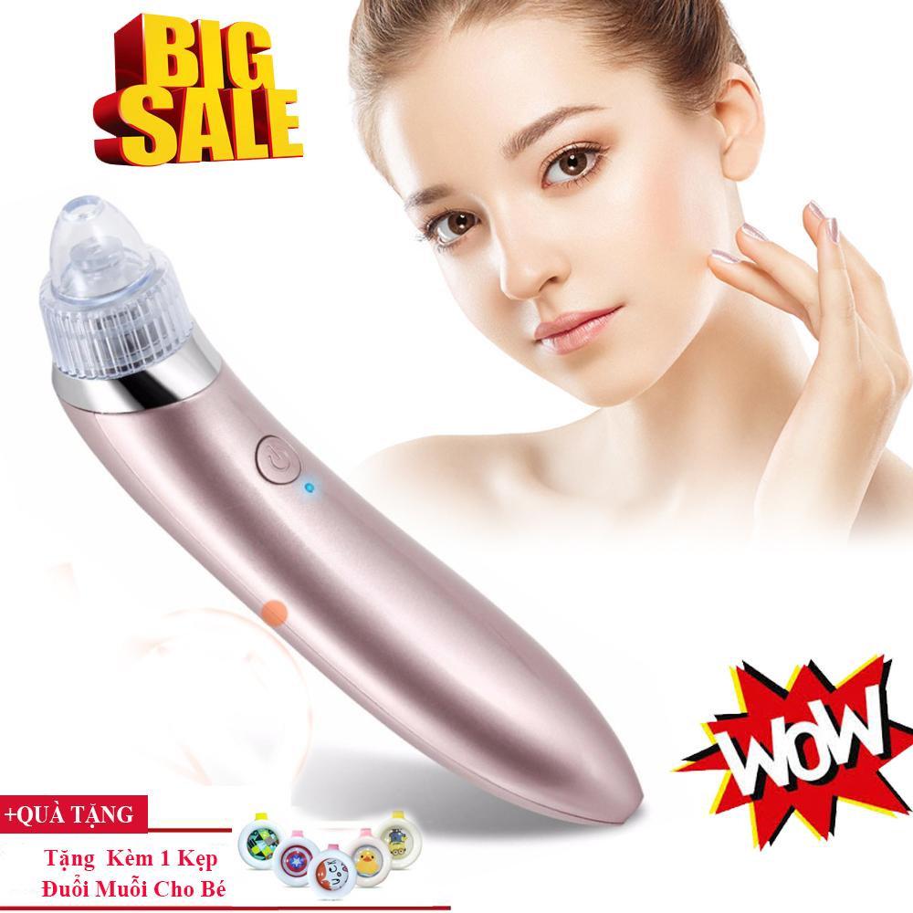 [ Hàng Xịn] Máy Hút Mụn Mini, máy hút mụn cao cấp, hút sạch mụn 1 cách kỳ diệu, êm ái và an toàn. Tặng kèm 1 kẹp chống muỗi cho em bé, Chương Trình Khuyến Mãi còn 3 ngày với Giá Cực Sốc - Mua Ngay!!