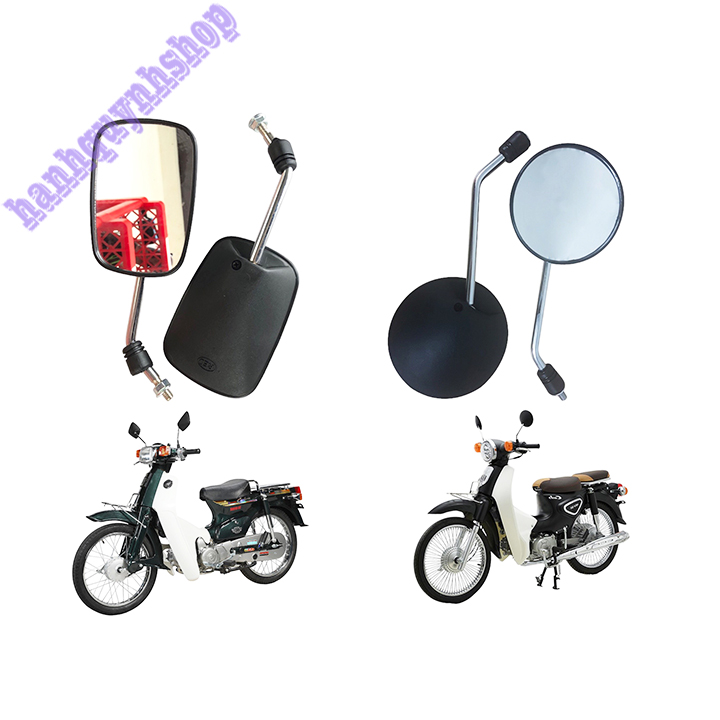 Gương kính chiếu hậu gắn cho xe cup 81-82