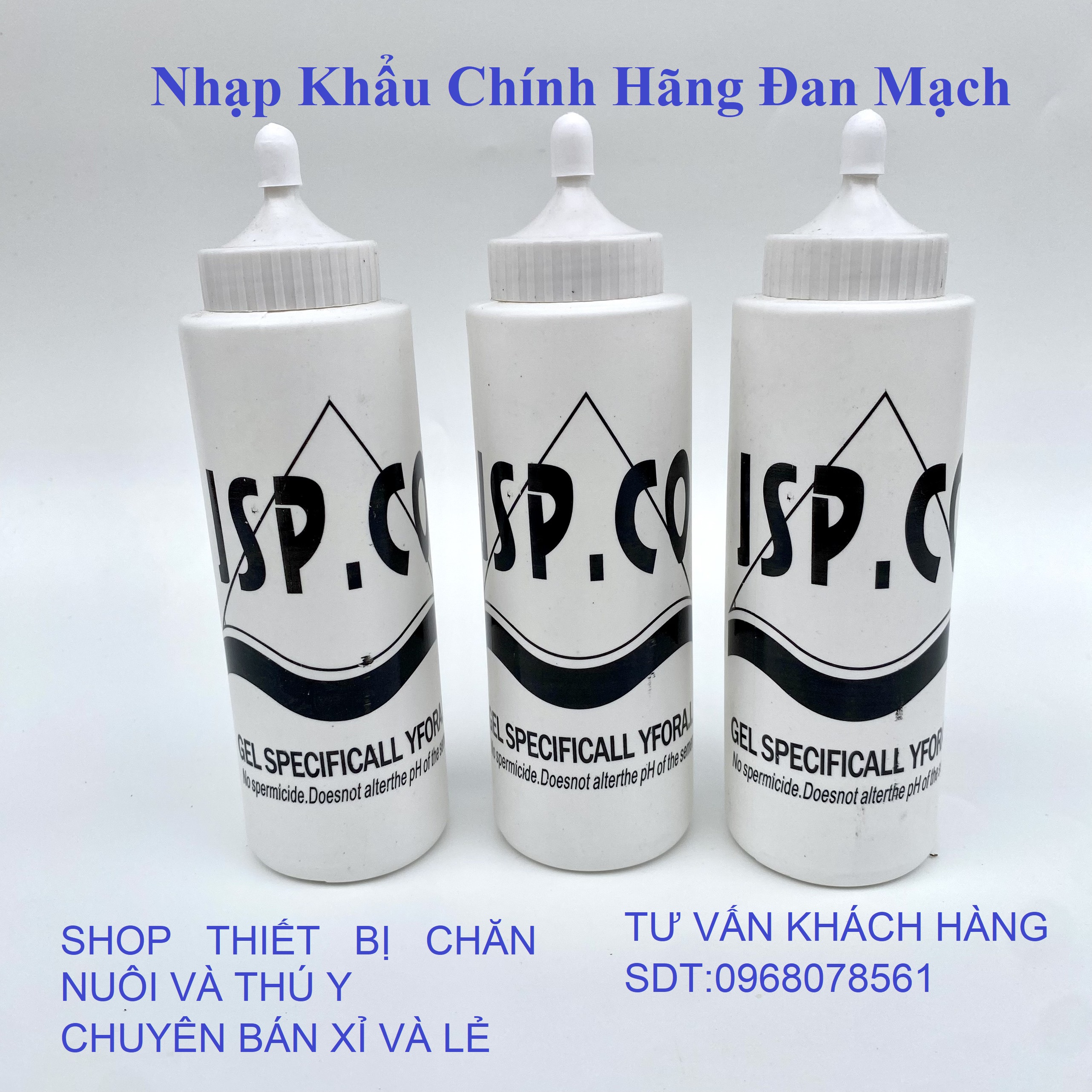 Gel bôi trơn phối tinh heo, gel lube dùng trong thú y