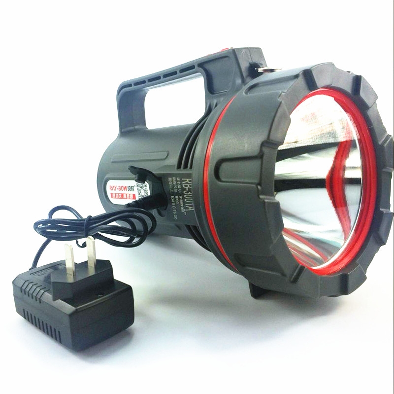 Đèn pha led, đèn cầm tay siêu sáng RAY BOW RB-3001A chống thấm nước IP66 , 3 chế độ sáng tùy chọn , chiếu xa 500m trở lên.