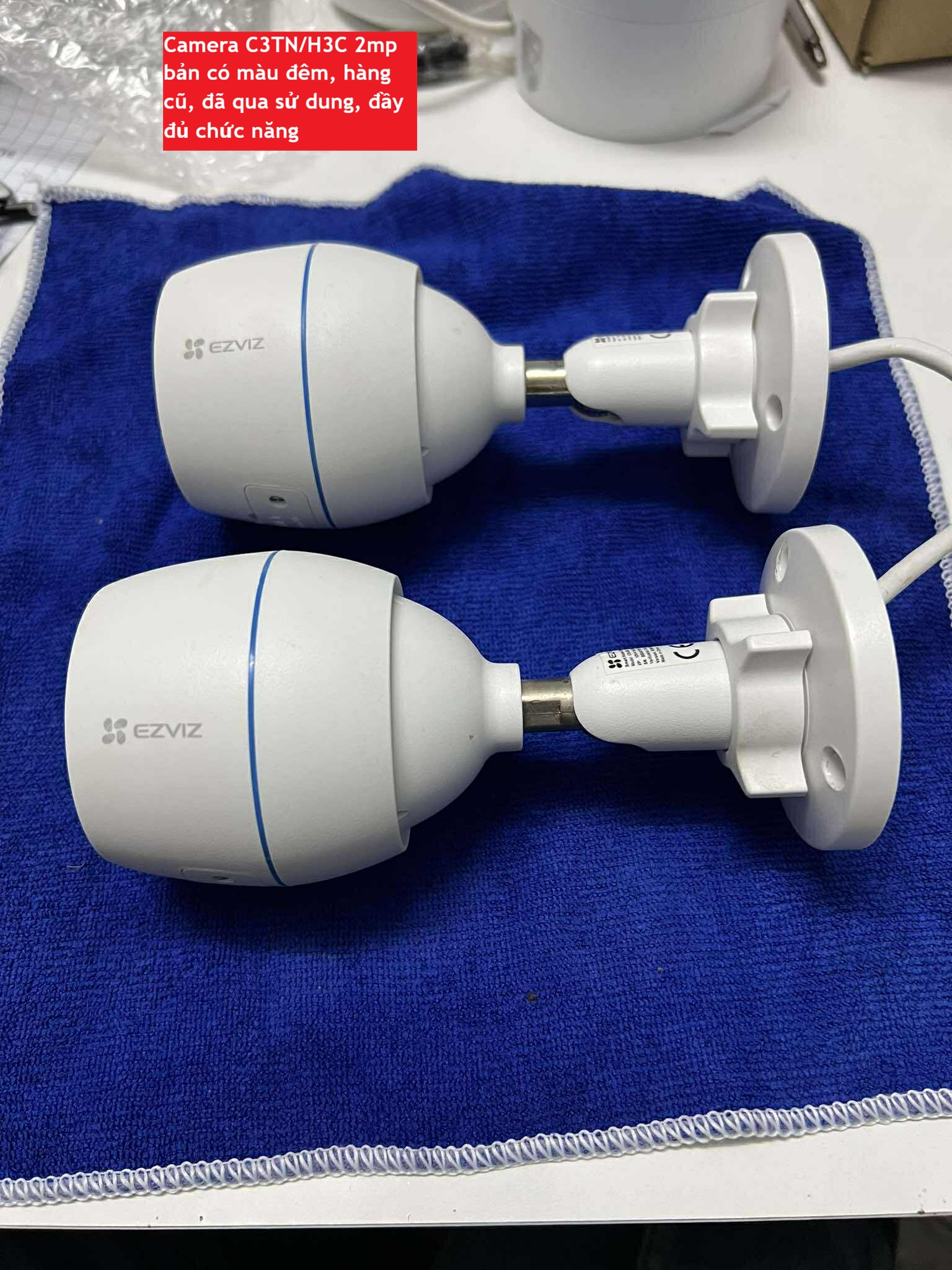 Camera H3C/C3TN 2mp bản màu ban đêm cũ, đã qua sử dụng, đầy đủ chức năng bảo hành 1 năm