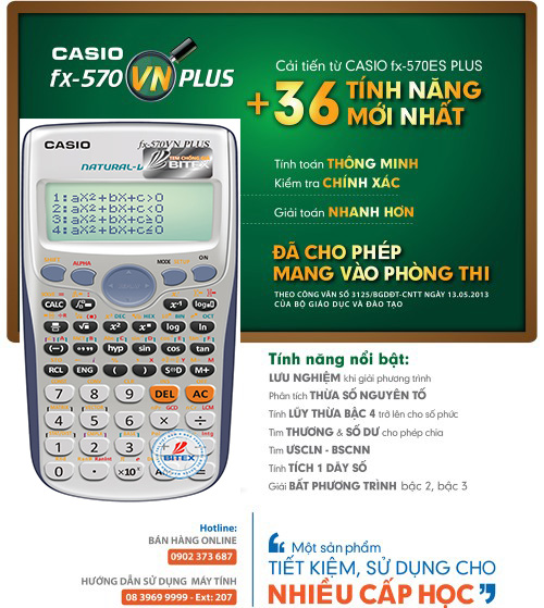 Máy tính casio fx 570 vn plus chính hãng casio fx-570vn plus new máy tính 570 giá tốt tháng 9, 2022 | mua ngay máy tính casio fx570es plus giá tốt tháng 9, 2022 máy tính casio fx570es