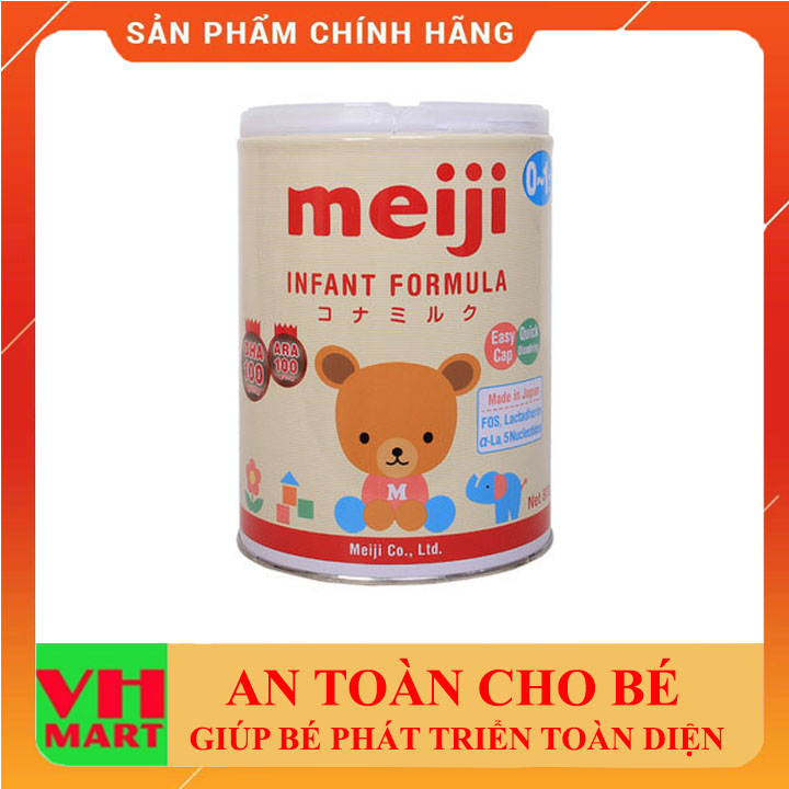 Sữa Meiji số 0 hàng nhập khẩu dành cho trẻ 0 đến 1 tuổi 800g