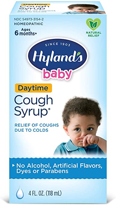 Bill Mỹ - Hyland's Baby Cough Syrup ban ngày 118ml
