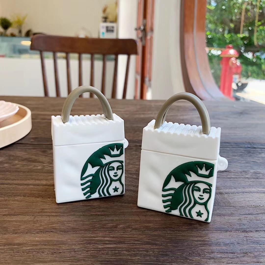 AirPods case hình túi Starbucks