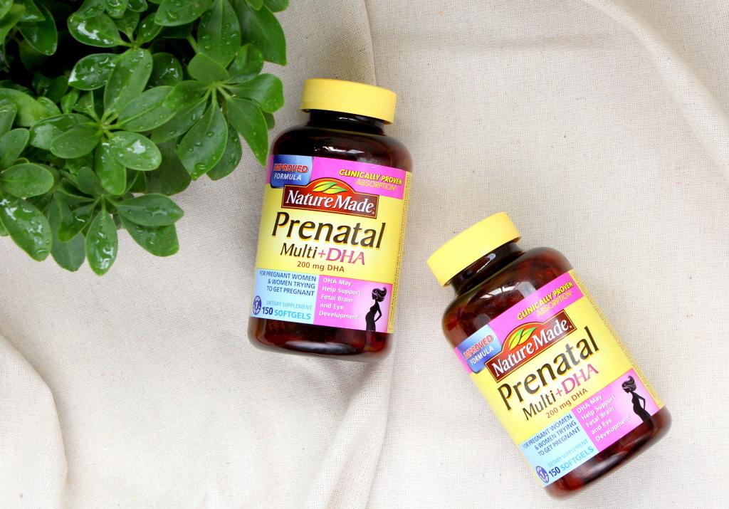 Vitamin bà bầu natural made prenatal 90v