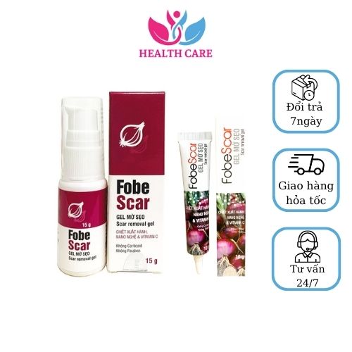 Gel mờ sẹo tái tạo da tổn thương mờ sẹo thâm fobe scar
