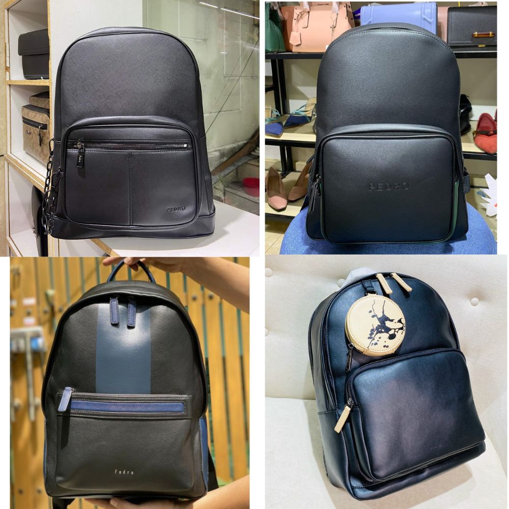 Balo da nam PEDR0 Hàng AUTH TUỒN nhiều mẫu đựng vừa Lap 15inch