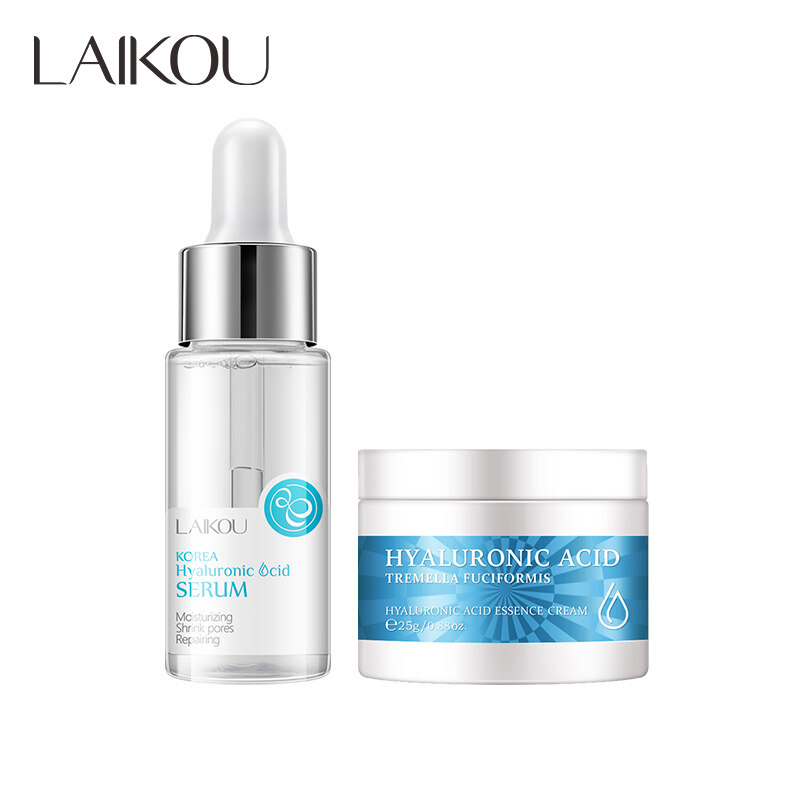 Laikou kem dưỡng da mặt serum axit hyaluronic bộ chăm sóc da chống lão hóa phục hồi