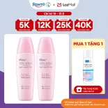 [VB] Bộ 2 Kem chống nắng Skin Aqua dưỡng trắng & dưỡng ẩm, dùng hàng ngày dạng gel Sunplay Skin Aqua Silky White Gel Eco Việt Nam SPF 50, PA++++ 30g