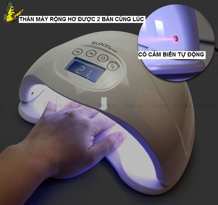 Máy hơ gel sun 5 plus