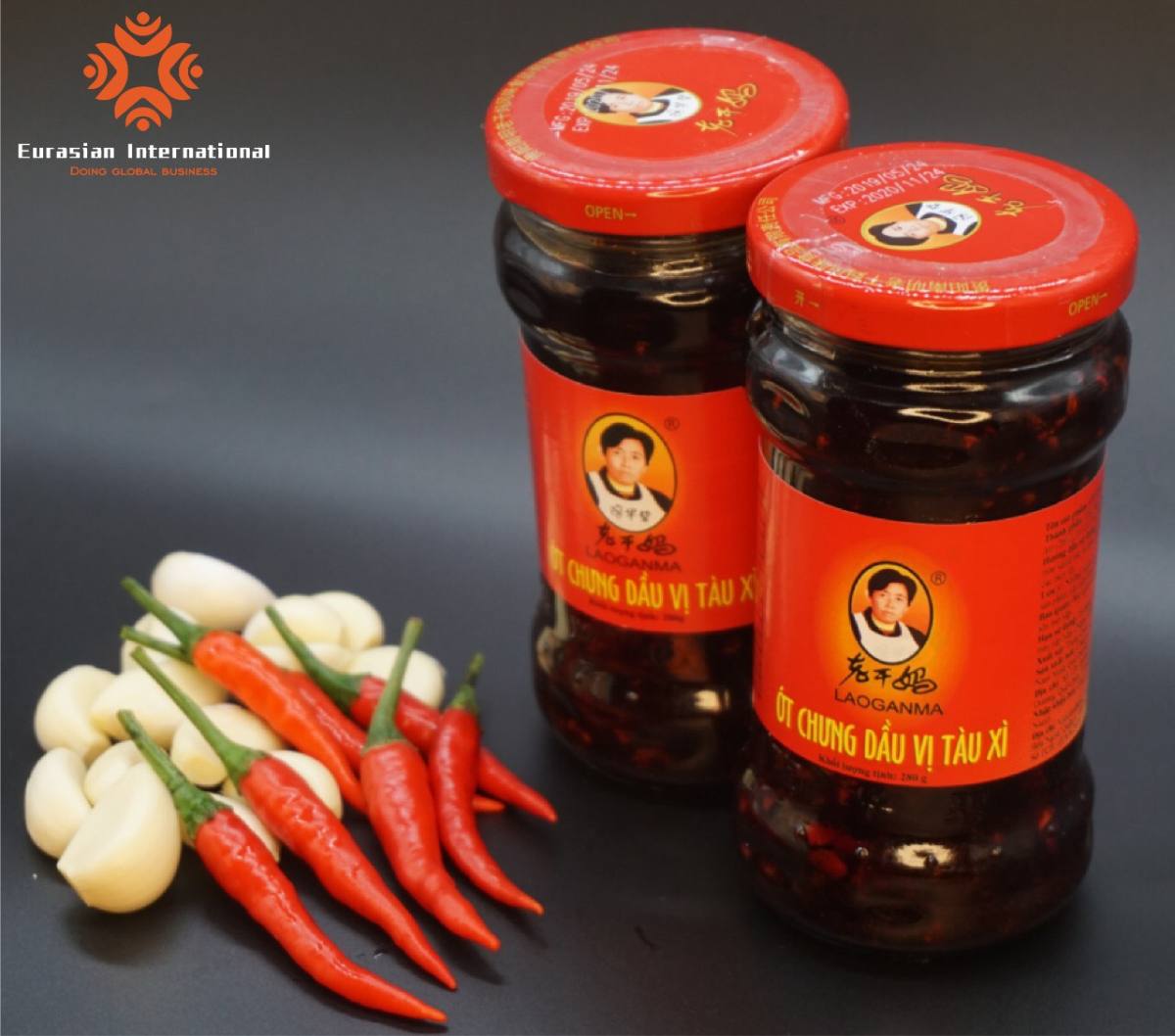 ỚT CHƯNG DẦU LAOGANMA VỊ GÀ 280gr
