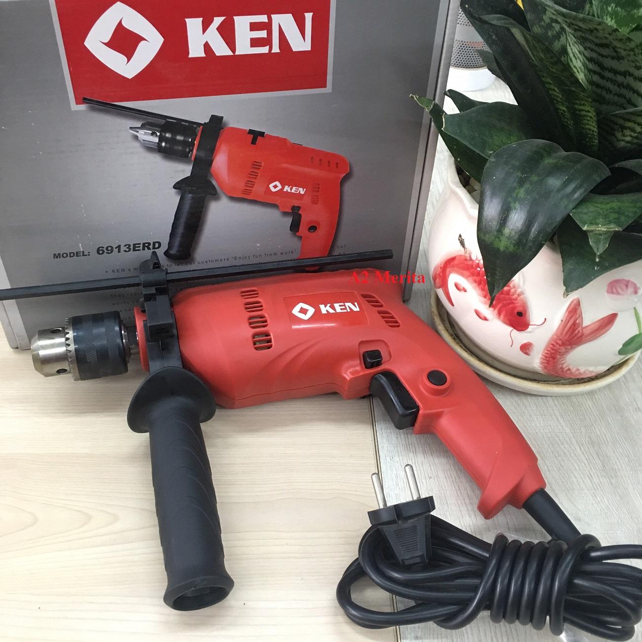Máy khoan động lực 580w - 13mm ken 6913erd
