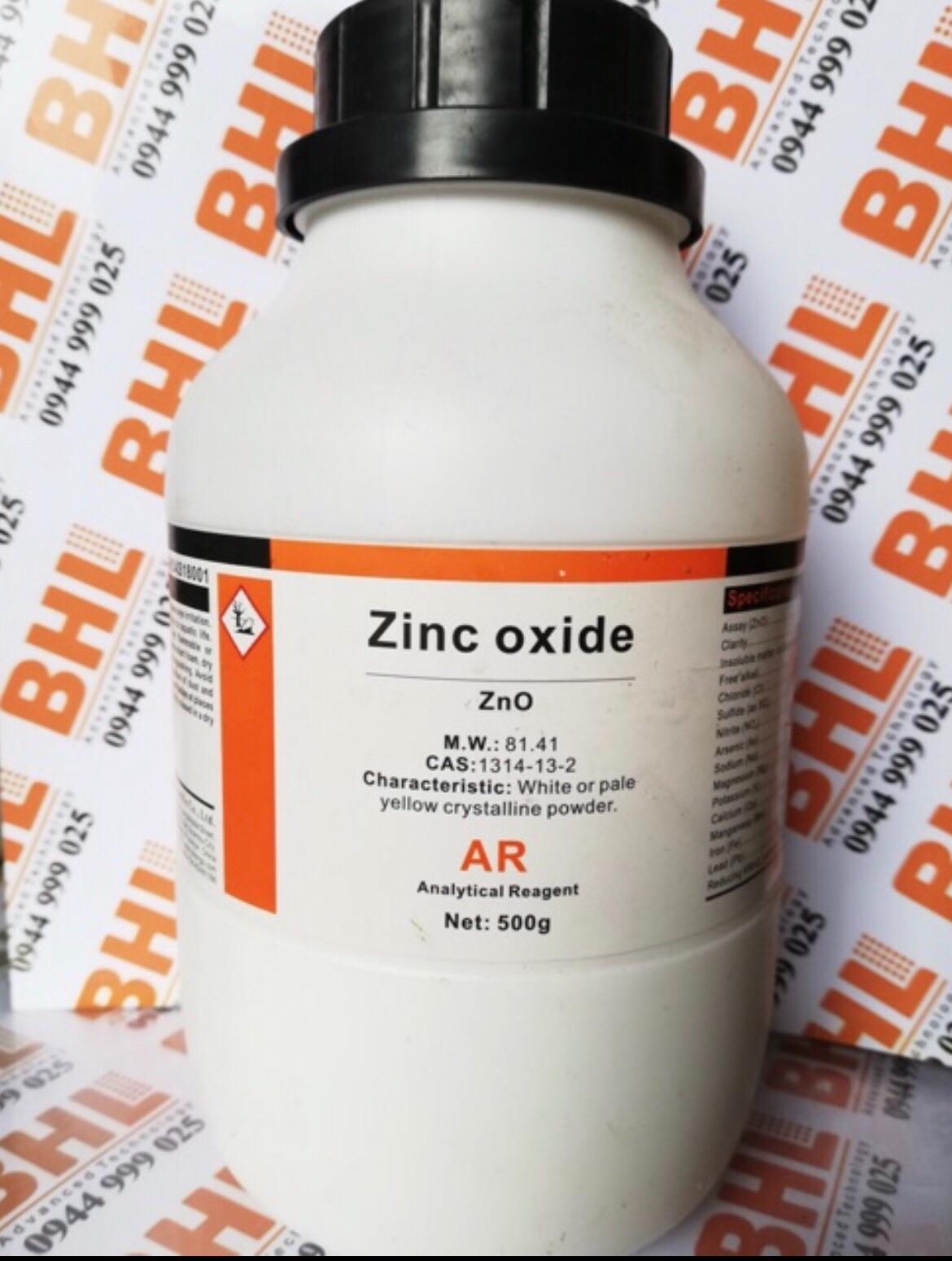 Kẽm oxit zinc oxide 500g zno xilong trung quốc cas 1314-13-2