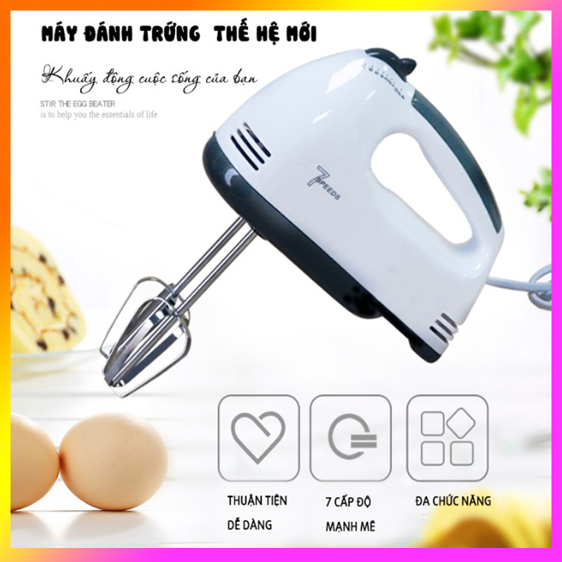 [HCM]Máy Đánh Trứng  - Máy Đánh Trứng Cầm Tay 7 Cấp Độ - Dễ Dàng Tùy Chỉnh Mức Độ Đánh Thích Hợp - Thiết Kế Nhỏ Gọn - Dễ Sử Dụng - Tiết Kiệm Thời Gian - Bảo Hành Uy Tín Bởi ALDA SHOP