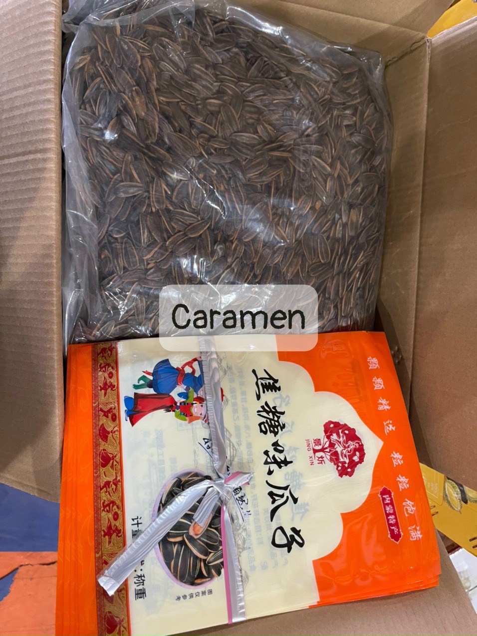 Hướng dương tẩm vị dừa,táo đỏ,óc chó siêu ngon