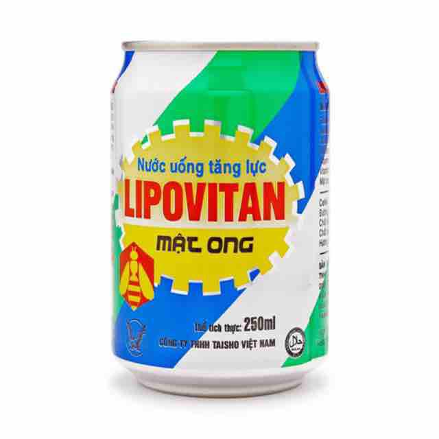 Lipovitan Nước tăng lực mật ong Lốc 6 lon