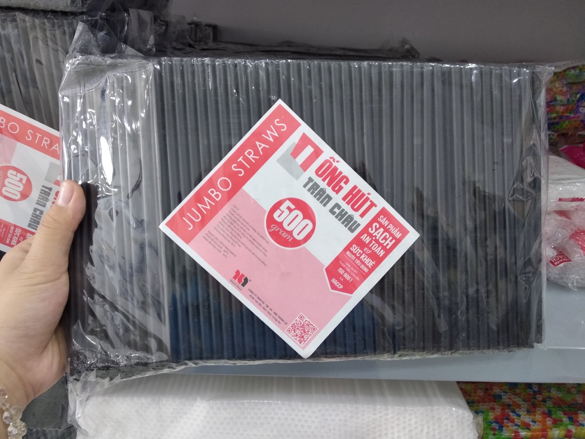 Gói 500gr Ống hút nhọn phi 6 thương hiệu Thuận Lợi