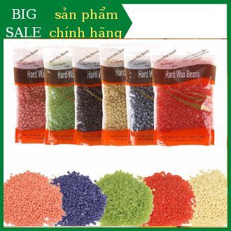 500g sáp wax lông nóng hard bean tẩy lông triệt lông wax lông an toàn tại nhà