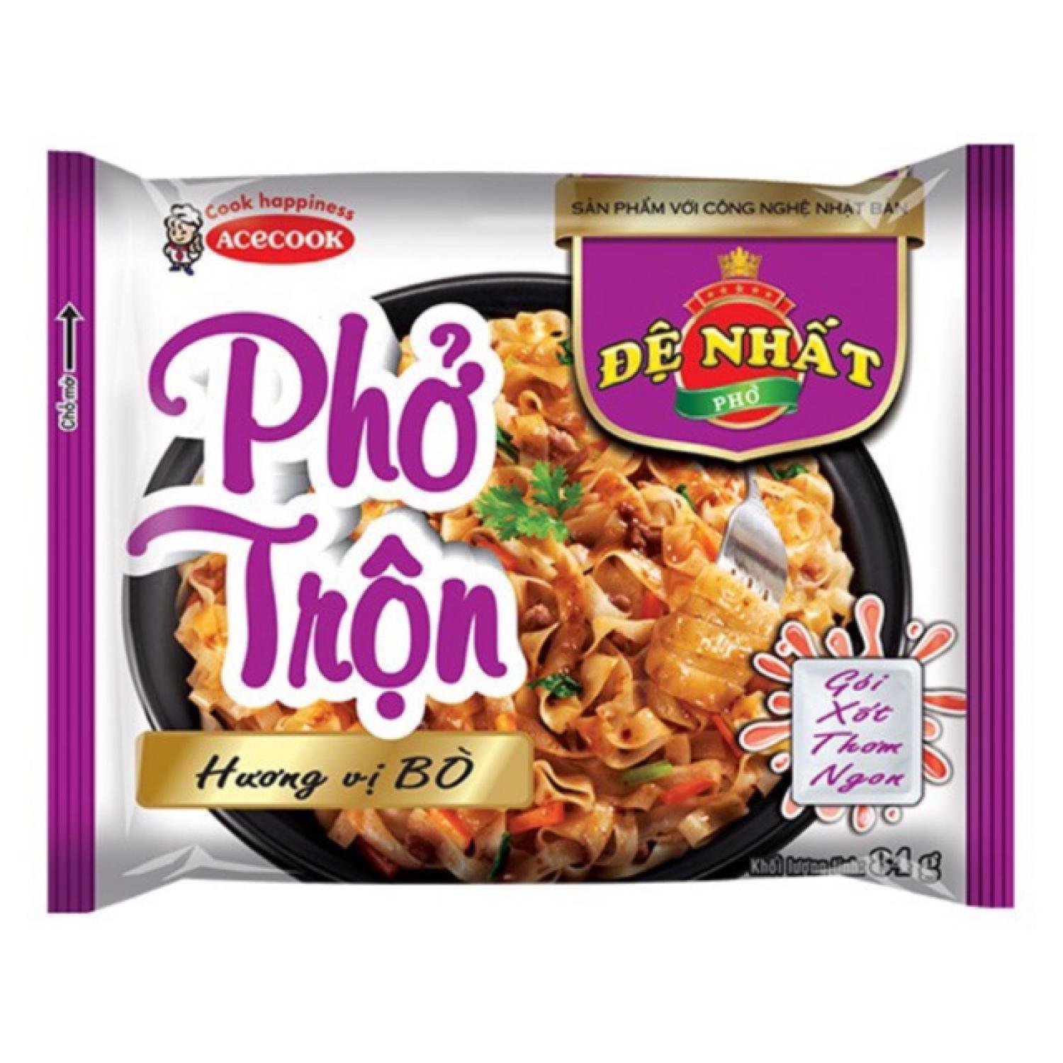 Phở trộn đệ ƞhất vị bò - thập cẩm cay 84g