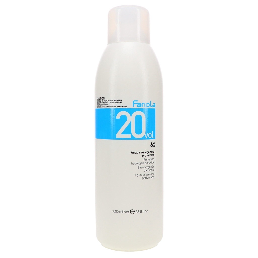 Oxy trợ nhuộm Fanola Perfumed Hydrogen Peroxide 1000ml