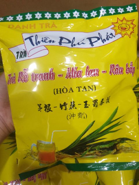 Trà rễ tranh mía lau râu bắp - gói hoà tan