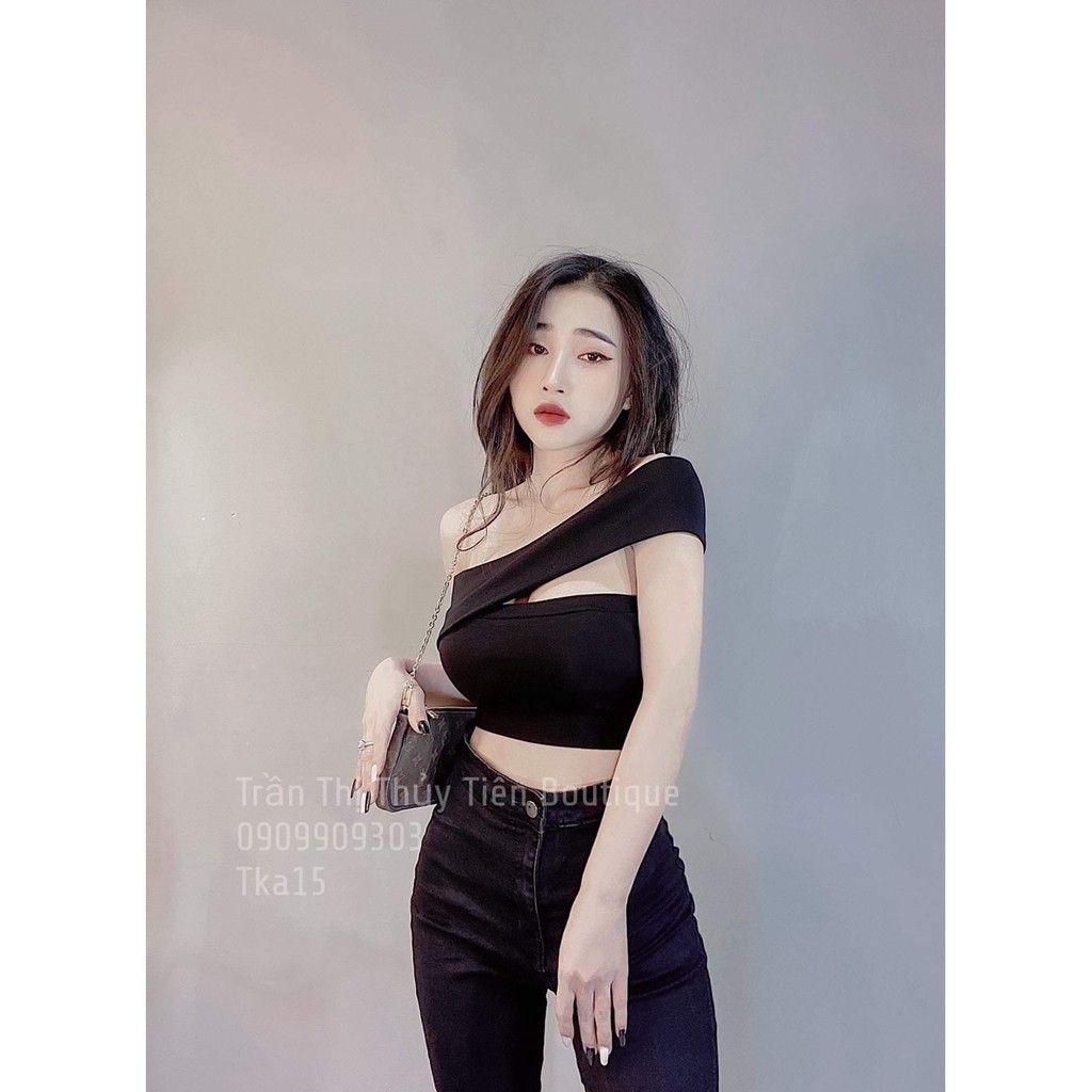 Siêu hot áo ống phối gấp bản vai siêu hot hit đủ màu siêu xinh