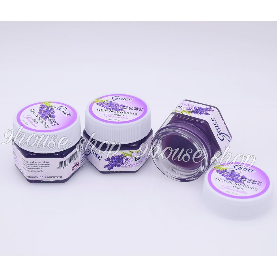 01 dầu cù là giúp ngủ ngon grace lavender thái lan 20gram