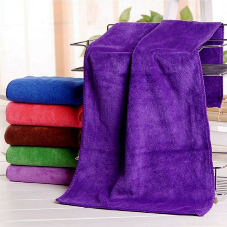 Khăn lau xe - khăn microfiber mềm mịn, siêu thấm hút
