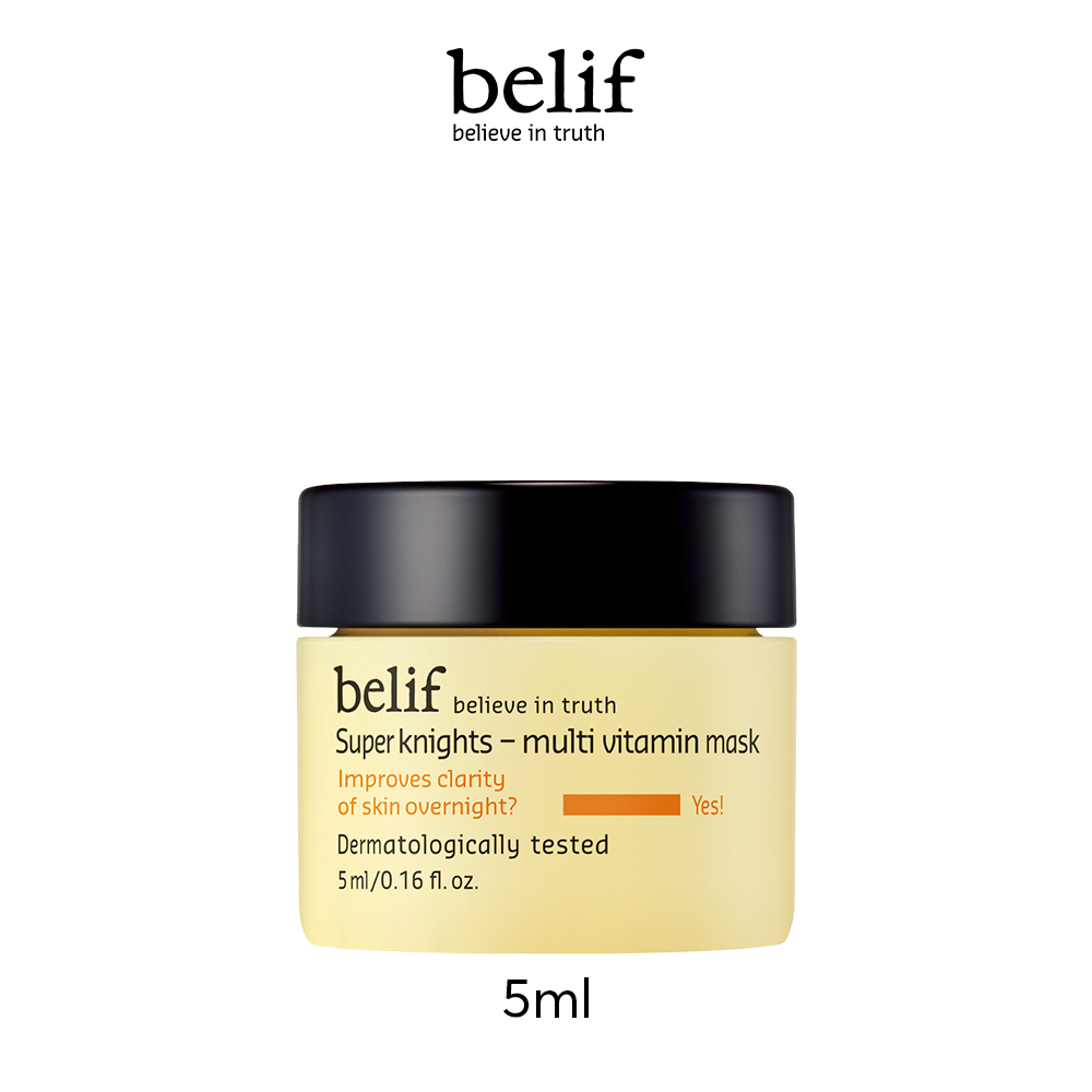 Mặt nạ ngủ dưỡng ẩm và phục hồi da chuyên sâu belif Multi Vitamin Mask 75ml
